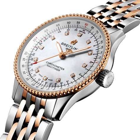 breitling navitimer woman's|Breitling Navitimer 35 ladies watch.